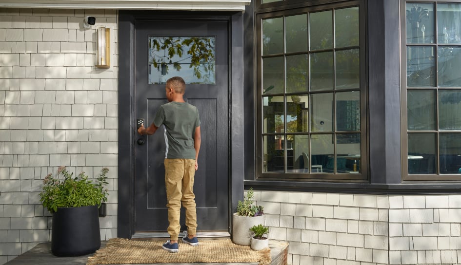 Vivint Smart Lock on home in Kalamazoo